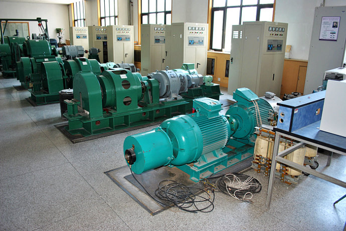 满洲里某热电厂使用我厂的YKK高压电机提供动力